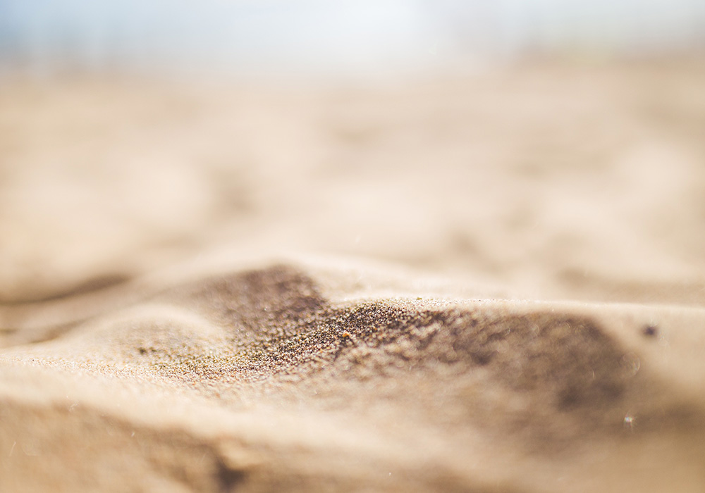 Le sable disparaît !