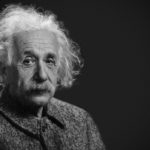 Photographie de Einstein.