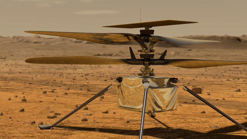 Ingenuity : un vol historique sur Mars